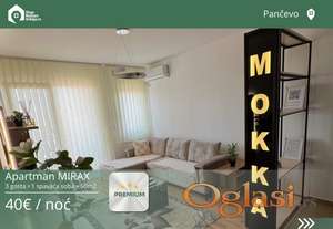 Stan Na Dan PANČEVO Apatman MOKKA